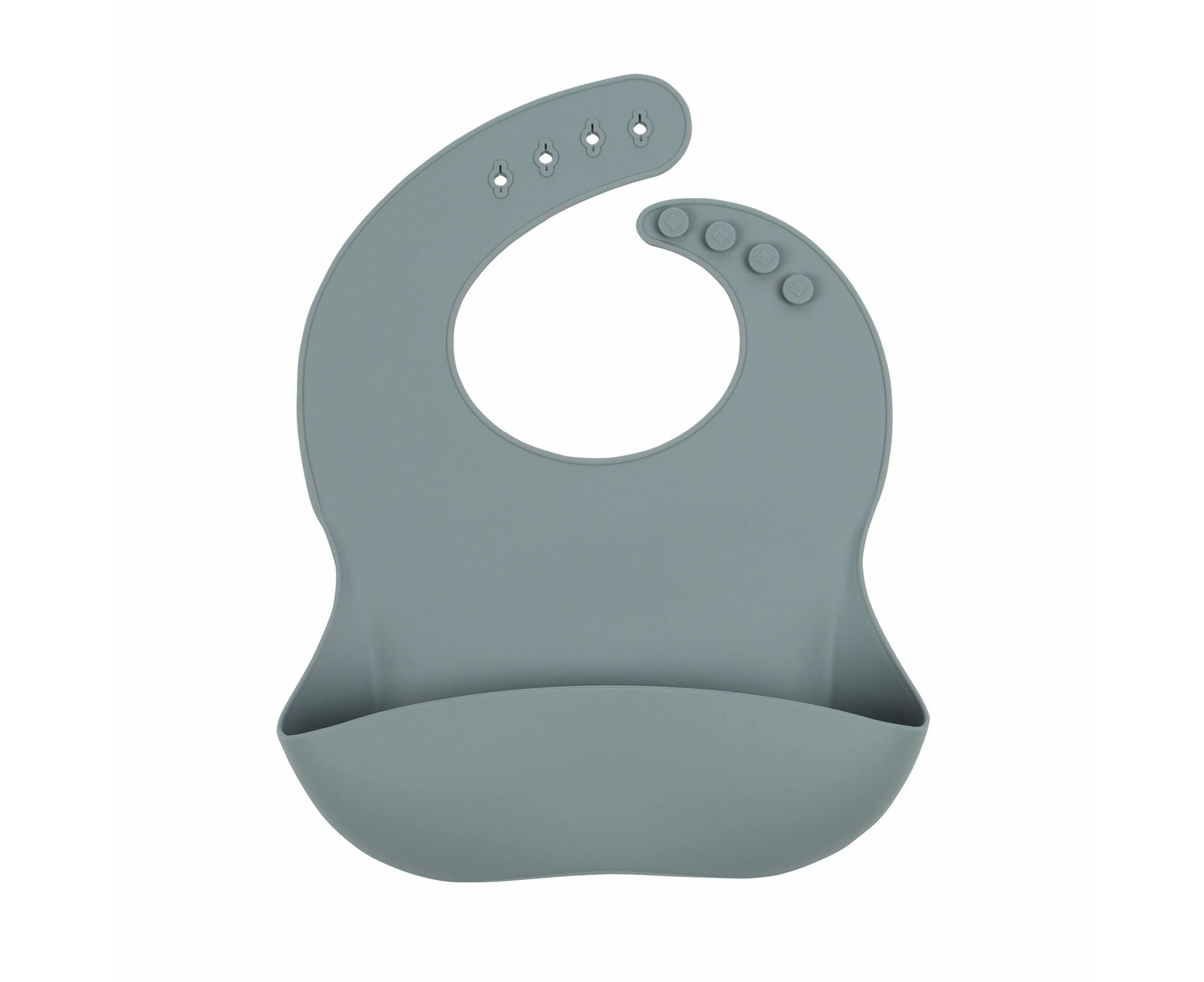 Tiny Dining Baby Silicone Weaning Bib - Tradewinds