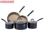 Circulon 5-Piece Innovatum Non-Stick Cookware Set - Black/Bronze