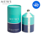 Mews Collective Limited Edition Ceramic Sea Salt & Bergamot Soy Candle 320g