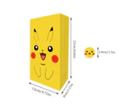 12PK Pokemon Pikachu Party Loot Bags with Stickers | Kids Birthday Party Paper Gift Bags Party Favours
