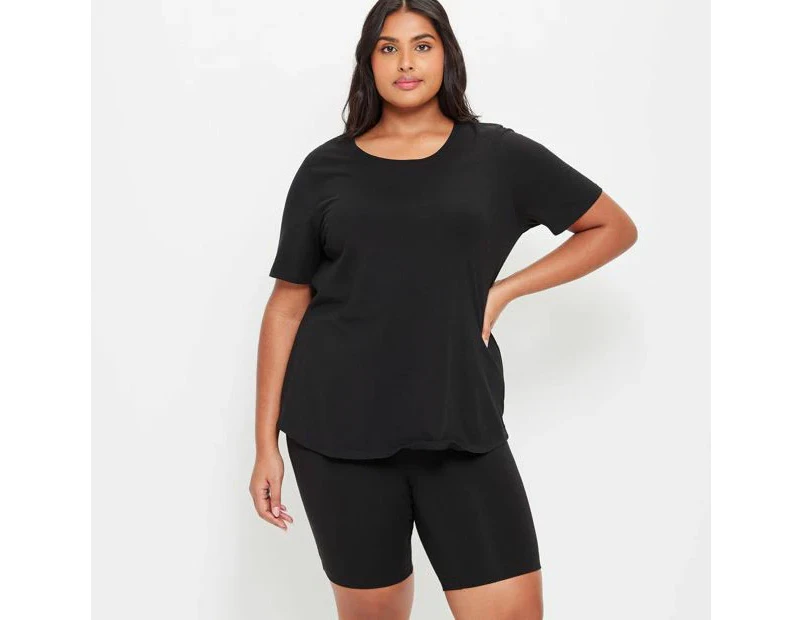 Target Curve Bike Shorts - Black