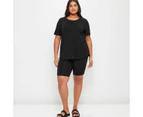 Target Curve Bike Shorts - Black