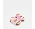Target Baby Moulded Cork Sandals - Pink