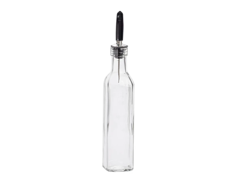 Argon Tableware Olive Oil Pourer Bottle with Cap - Kitchen Dining Dressing Vinegar Drizzler Dispenser - 250ml