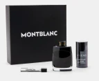 Mont Blanc Legend EDP for Men 3-Piece Gift Set