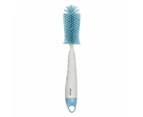 Beaba Silicone Bottle Brush Cleaning With Rounded Head - Blue