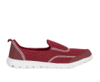 Cheer Vybe Lifestyle Comfort Flat Walking Shoe Women's - Berry