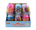 18pc Park Avenue Candy Collection Eggs w/ Jelly Beans 10g Assorted Kids 3y+