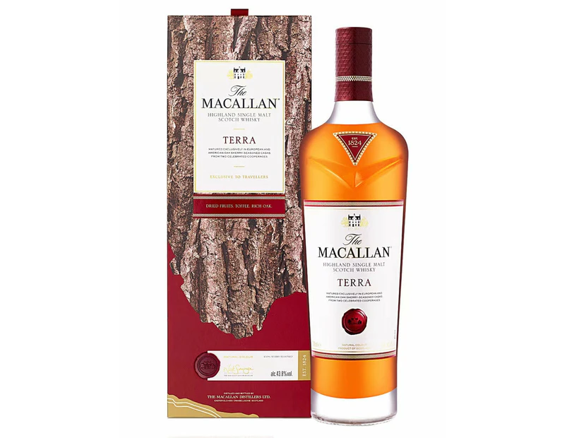 The Macallan Terra Highland Single Malt Scotch Whisky 700ml