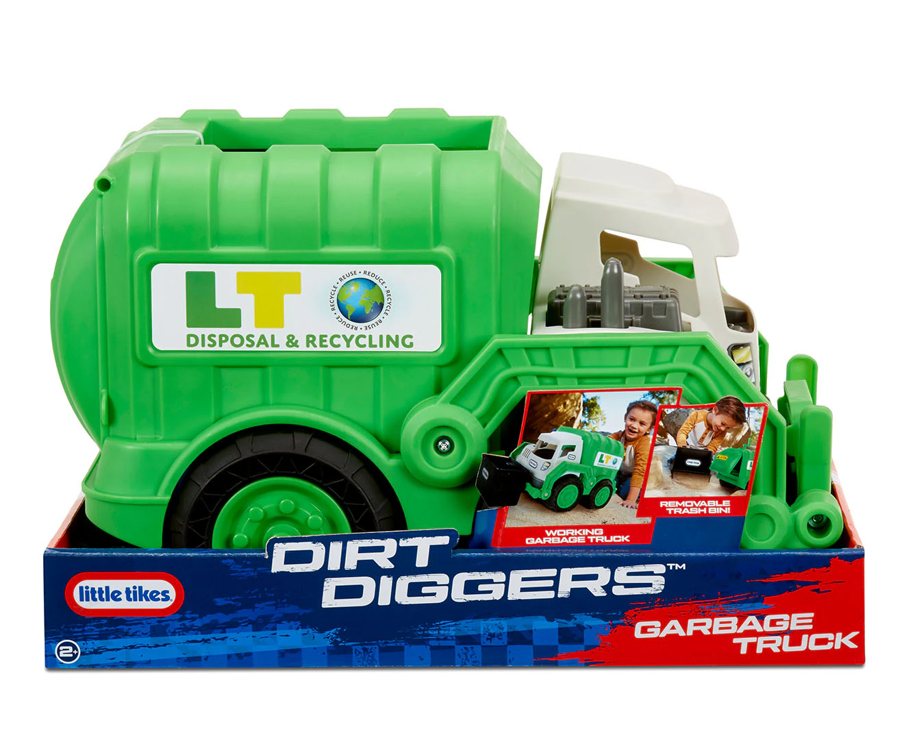 Little Tikes Dirt Digger Garbage Scoot Ride-On