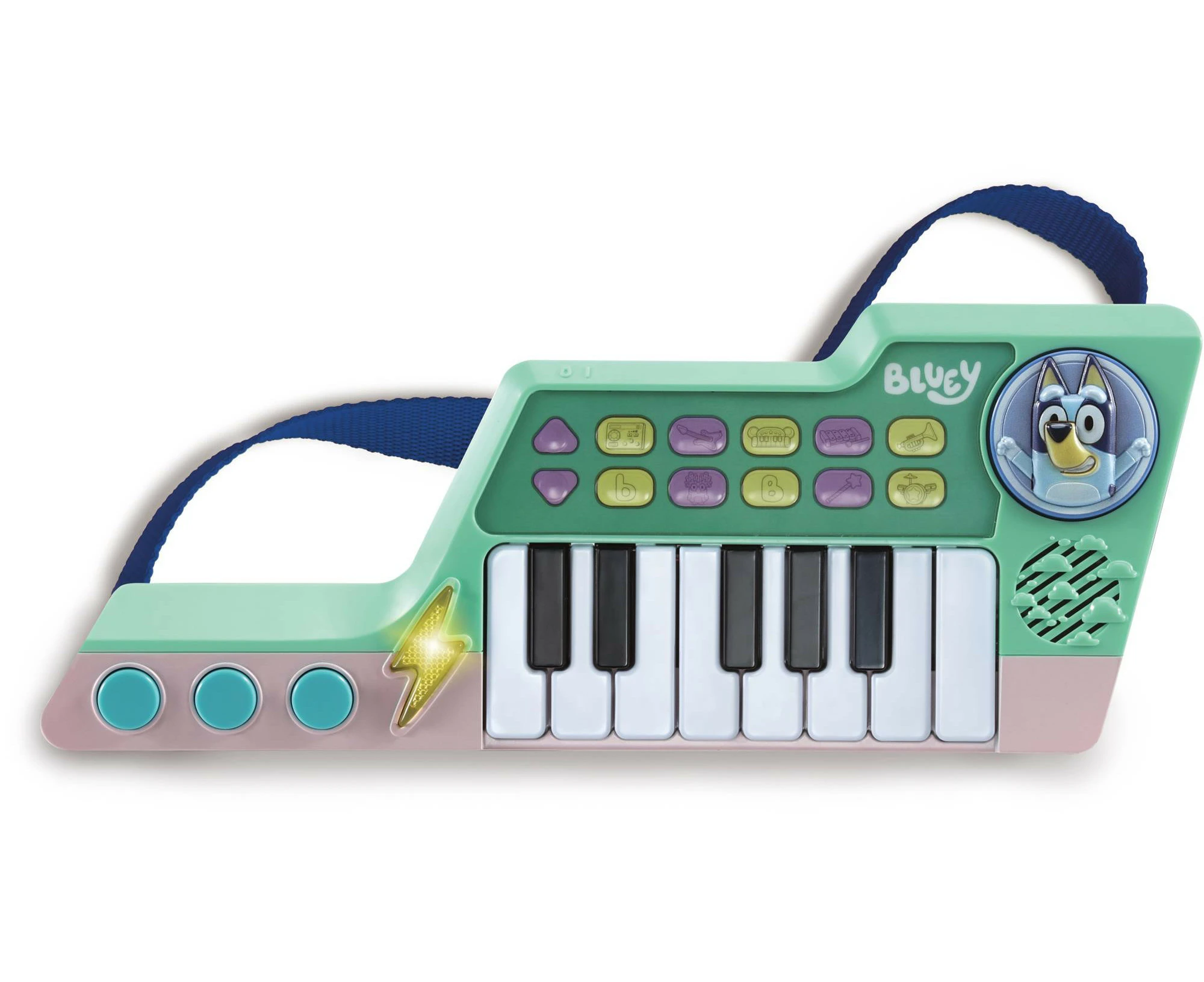 VTech Bluey's Keytar Play-Along Keyboard/Guitar Kids/Children Toy 3-6 Years