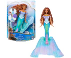 Disney - The Little Mermaid - Transforming Ariel Fashion Doll Switch From Human To Mermaid - Mattel