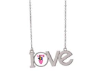 I Hope We Choose Love Art Deco  Fashion Love Necklace Pendant Charm Jewelry