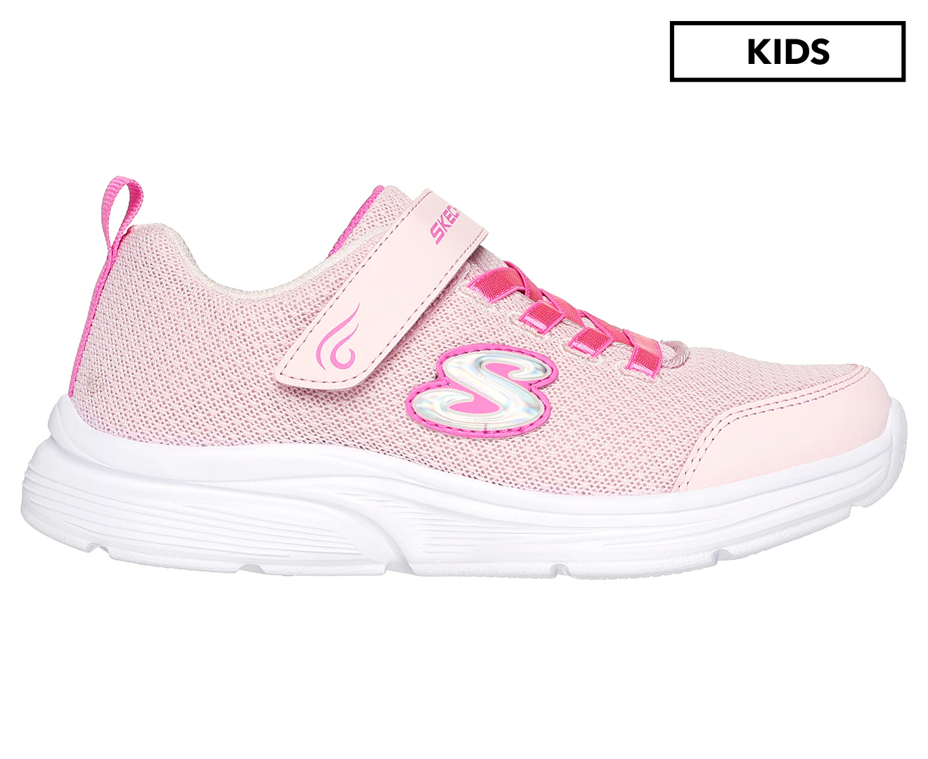 Girls best sale pink sketchers