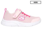 Skechers Girls' Wavy Lites: Blissfully Free Sneakers - Light Pink