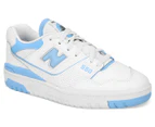 New Balance Women's BB 550 NCG Sneakers - White/Sky Blue