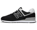 New Balance Men's 574 Core Sneakers - Black/White/Grey