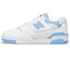 New Balance Women's BB 550 NCG Sneakers - White/Sky Blue