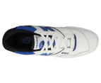 New Balance Men's BB 550 NCG Sneakers - White/Blue/Black