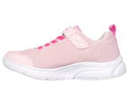 Skechers Girls' Wavy Lites: Blissfully Free Sneakers - Light Pink