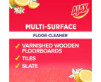 2 x 750mL Ajax Floor Cleaner Citrus Burst