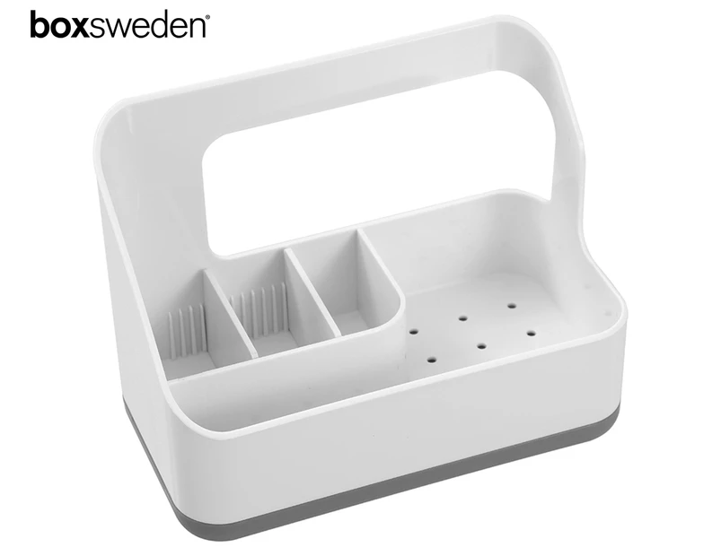 Boxsweden 19x10.5x14.5cm Brite Sink Organiser - White