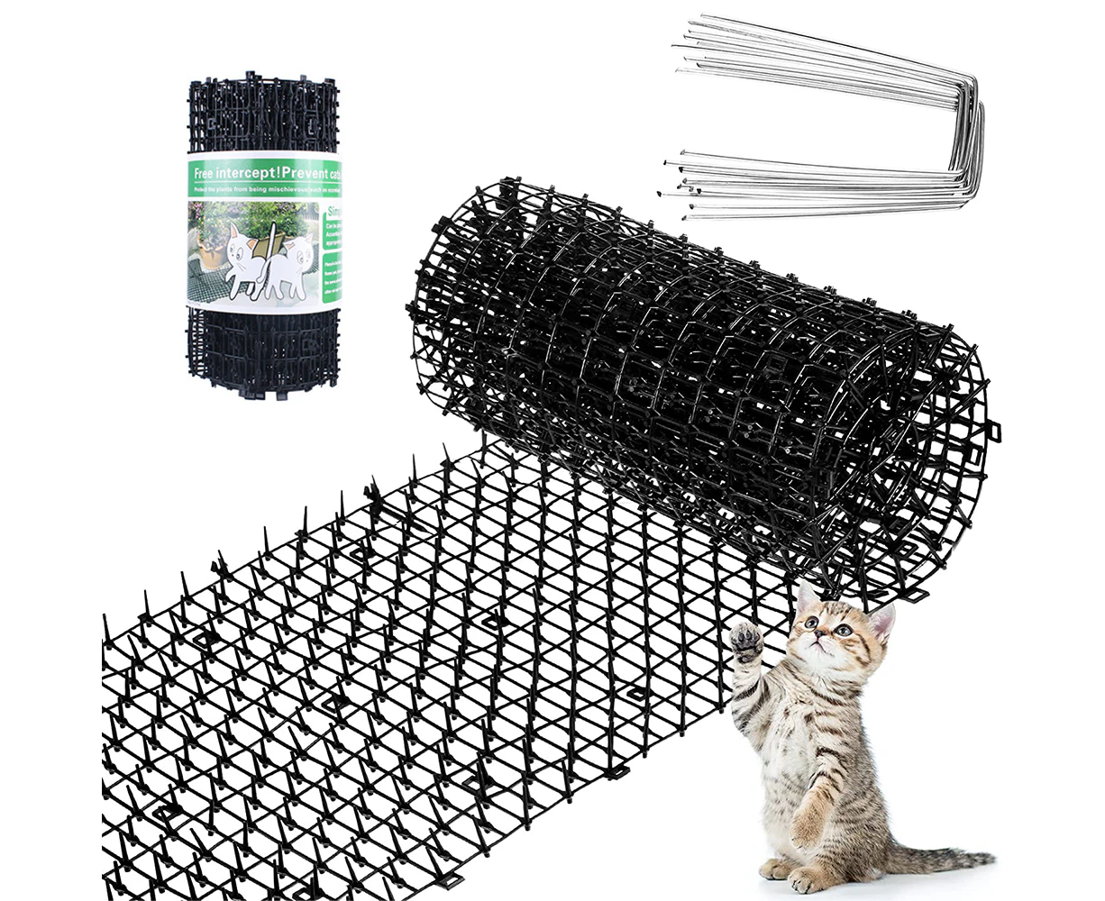 4m Cat Scat Mat Spikes Deterrent Fence Protector