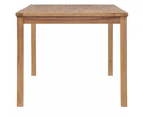 Garden Table 150x90x77 cm Solid Teak Wood