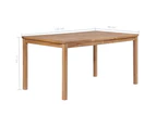 Patio & Garden Tables Garden Table 150X90x77 Cm Solid Teak Wood