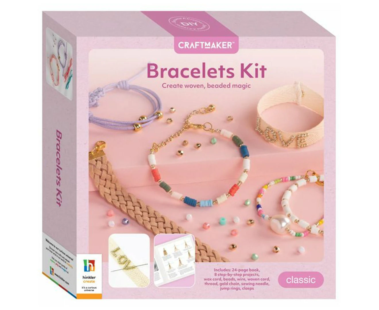 Hinkler Craft Maker Bracelets Kit