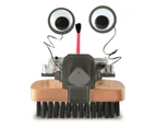 4M KidzRobotix Brush Robot Scuttles Rapid Vibration Kids Interactive Toy 8y+