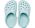 Crocs Boys Classic Slip On Summer Clogs - Pure Water