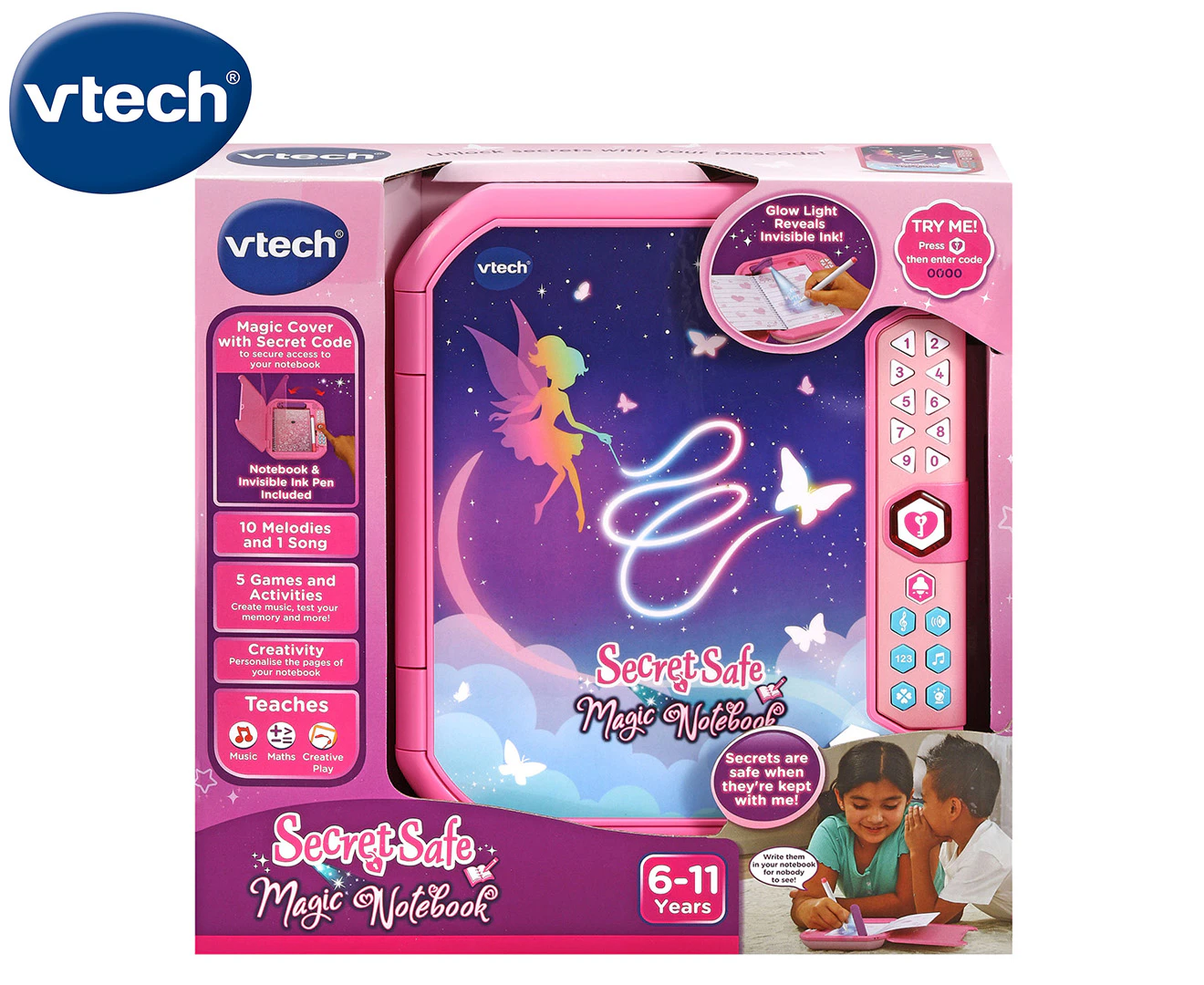 VTech Secret Safe Magic Notebook