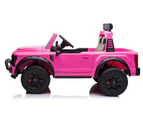 Ford Super Duty Licensed Ride on car by Little Riders - Pink
