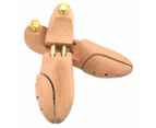 （EU37-38）1 Pair Adjustable Wooden Shoe Tree Shaper Keeper Wood Stretcher UNISEX AU STOCK