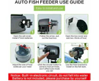 Automatic Digital Fish Feeder Holiday Timer Auto Pet Feeding Pond Tank Dispense
