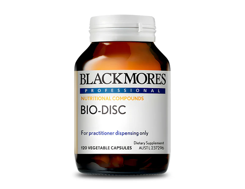 Blackmores Pro Nutritional Compounds BIO-DISC 120 Vegetable Capsules