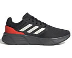 Adidas Men's Galaxy 6 Running Shoes - Core Black/Zero Metallic/Solar Red