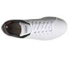 Adidas Men's Advantage Base Court Lifestyle Shoes - Cloud White/Camo