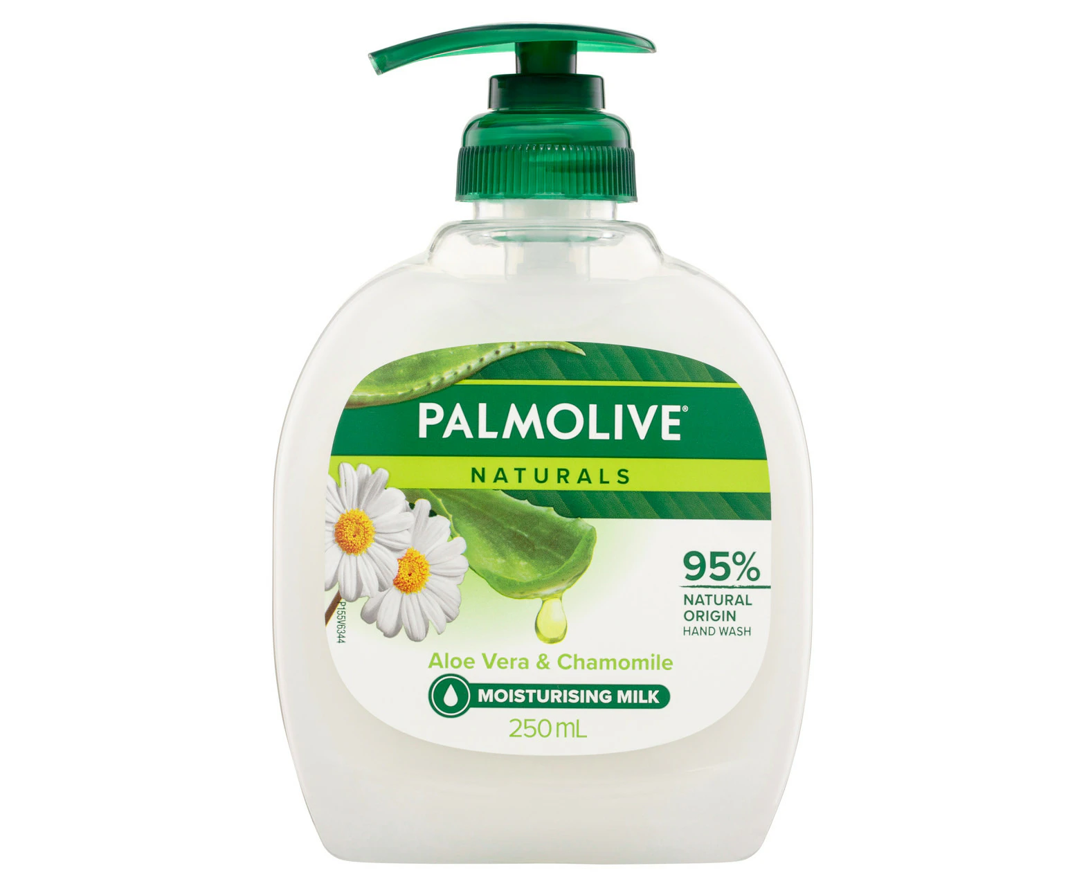 Palmolive Naturals Liquid Hand Wash Soap, 250mL, Aloe Vera & Chamomile Pump, No Parabens Phthalates or Alcohol