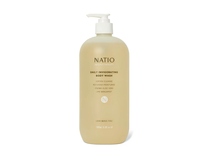 Natio Daily Invigorating Body Wash 1 Litre