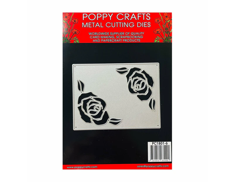 Poppy Crafts Metal Cutting Dies - Rose Plate