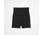 Target Active Seamfree Ribbed Bike Shorts - Black