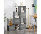 9-Cube Bookshelf Free Combination Bookcase Storage Cabinet Stand Rack