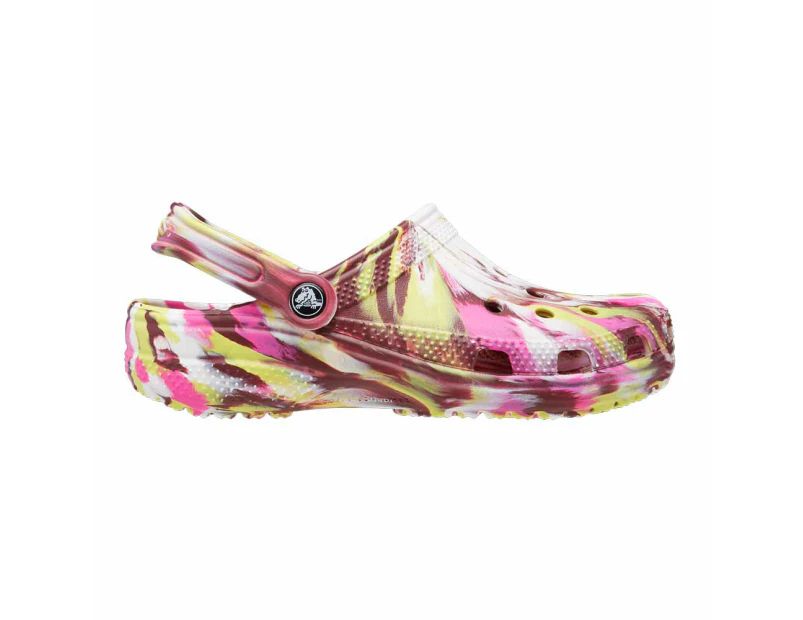 Crocs Classic Marbled Clogs - Electric Pink