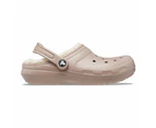 Crocs Classic Lined Clogs - Mushroom/Bone