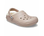 Crocs Classic Lined Clogs - Mushroom/Bone