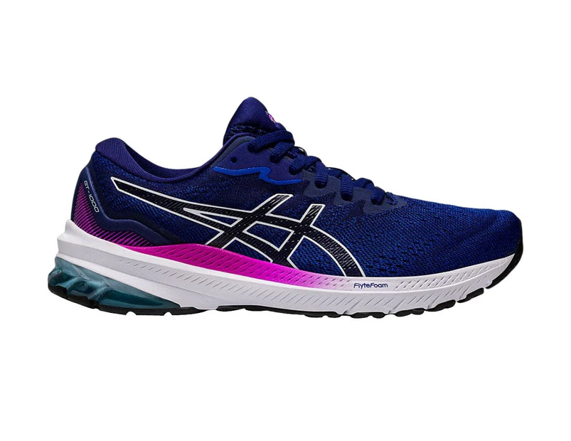 ASICS Women's GT-1000 11 Running Shoes (Lapis Lazuli Blue/Soft Sky)