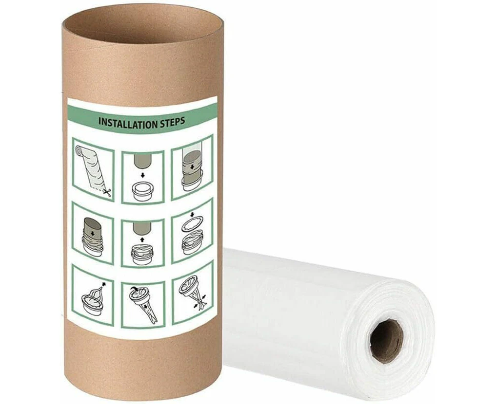 200M Nappy Bin Refill Kit Liner Film Compatible With For Tommee Tippee Sangenic