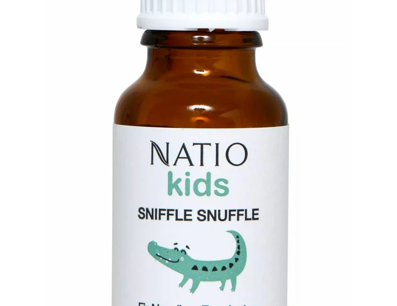 Natio Kids Sniffle Snuffle Essential Oil Blend - White